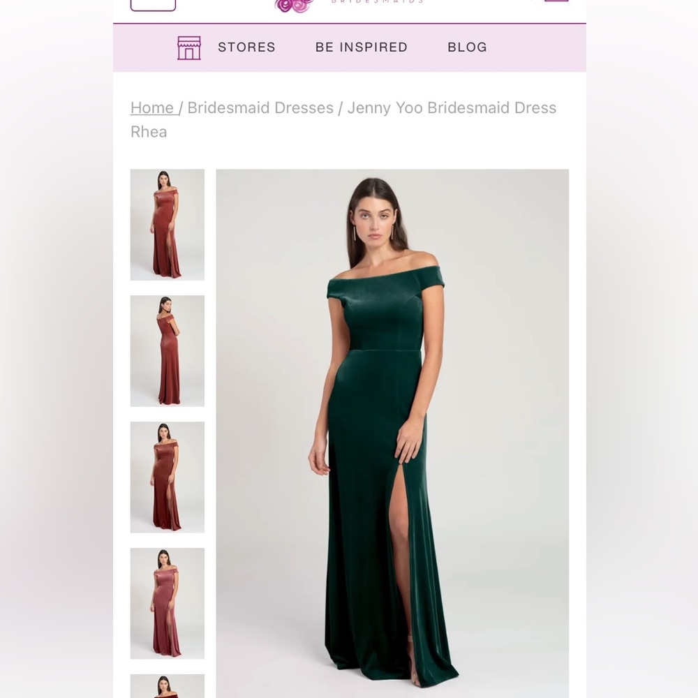 Jenny Yoo Bridesmaid Rhea (Emerald Green)
